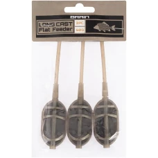 Годівниця Brain Long Cast Flat Feeder 60g (3 шт/уп)