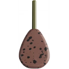 Грузило Brain In-Line Flat Lead 110g 2шт/уп Brown