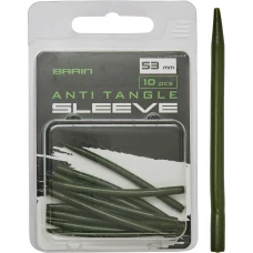 Протизакручувач Brain Anti Tangle Sleeve 53mm (10 шт/уп) Green SGXA-904719 Протизакручувач Brain Anti Tangle Sleeve 53mm (10 шт/уп) Green SGXA-904719