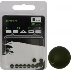 Намистина Brain Soft Beads 5mm (10 шт/уп) Green SGXA-CA01-5 Намистина Brain Soft Beads 5mm (10 шт/уп) Green SGXA-CA01-5