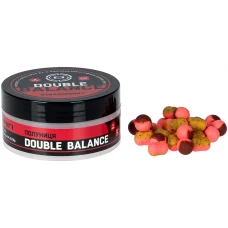 Бойли Brain Double Balance Strawberry (полуниця) 08+06х10mm Бойли Brain Double Balance Strawberry (полуниця) 08+06х10mm