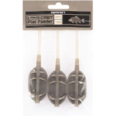 Годівниця Brain Long Cast Flat Feeder 70g (3 шт/уп)