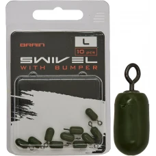 Вертлюжок Brain Swivel With Bumper L (10 шт/уп) SGXA-9292L Вертлюжок Brain Swivel With Bumper L (10 шт/уп) SGXA-9292L