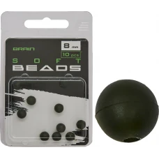 Намистина Brain Soft Beads 8mm (10 шт/уп) Green SGXA-CA01-8 Намистина Brain Soft Beads 8mm (10 шт/уп) Green SGXA-CA01-8