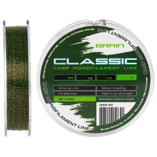Волосінь Brain Classic Carp Line (3D camo) 150m 0.33mm 22lb 10.0kg Волосінь Brain Classic Carp Line (3D camo) 150m 0.33mm 22lb 10.0kg