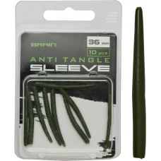 Протизакручувач Brain Anti Tangle Sleeve 36mm (10 шт/уп) Green SGXA-904720 Протизакручувач Brain Anti Tangle Sleeve 36mm (10 шт/уп) Green SGXA-904720