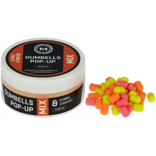 Бойли Brain Dumbells Mix Double Fruit (cлива+ананас) 5*8mm 34g Бойли Brain Dumbells Mix Double Fruit (cлива+ананас) 5*8mm 34g