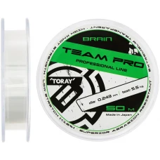 Волосінь Brain Team Pro 50m (clear) 0.243mm 5.5kg