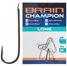 Гачок Brain Champion Long #6 (10 шт/уп) Гачок Brain Champion Long #6 (10 шт/уп)