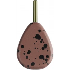 Грузило Brain In-Line Flat Lead 100g 2шт/уп Brown