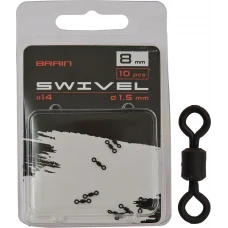 Вертлюжок Brain Swivel #14 8mm diam 1.5mm (10 шт/уп) SGCA-8008-14 Вертлюжок Brain Swivel #14 8mm diam 1.5mm (10 шт/уп) SGCA-8008-14