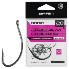 Гачок Brain Dream Hooks Feeder Bream #12 (20шт/уп) Гачок Brain Dream Hooks Feeder Bream #12 (20шт/уп)