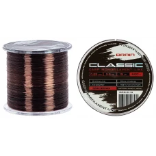 Волосінь Brain Classic Carp Line (dark brown) 600m 0.25mm 15lb 6.6kg Волосінь Brain Classic Carp Line (dark brown) 600m 0.25mm 15lb 6.6kg