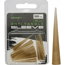 Протизакручувач Brain Anti Tangle Sleeve 38mm (10 шт/уп) Brown SGXA-CA08-4 Протизакручувач Brain Anti Tangle Sleeve 38mm (10 шт/уп) Brown SGXA-CA08-4
