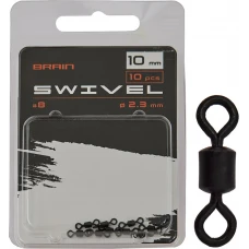 Вертлюжок Brain Swivel #8 10mm diam 2.3mm (10 шт/уп) SGCA-8008-8 Вертлюжок Brain Swivel #8 10mm diam 2.3mm (10 шт/уп) SGCA-8008-8