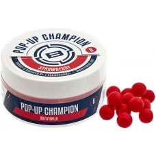 Бойли Brain Champion Pop-Up Strawberry (полуниця) 8mm 34g
