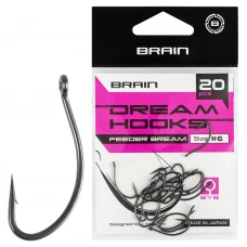 Гачок Brain Dream Hooks Feeder Bream #6 (20шт/уп) Гачок Brain Dream Hooks Feeder Bream #6 (20шт/уп)