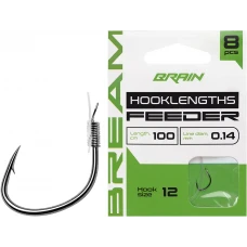 Готовий повідець Brain Bream 0.14mm Готовий повідець Brain Bream 0.14mm