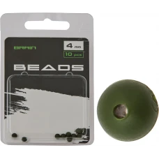 Намистина Brain Beads 4mm (10 шт/уп) Green SGXA-9240-4