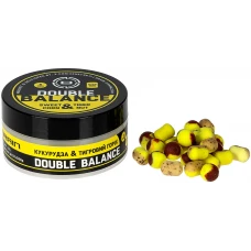 Бойли Brain Double Balance Sweet Corn & Tiger Nut (кукурудза + тигровий горіх) 8+6х10mm Бойли Brain Double Balance Sweet Corn & Tiger Nut (кукурудза + тигровий горіх) 8+6х10mm