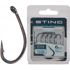 Гачок Brain Sting Curve Shank #4 (10 шт/уп)