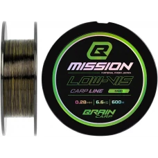 Волосінь Brain Mission Carp Line (Camo) 600m 0.28mm 6.6kg