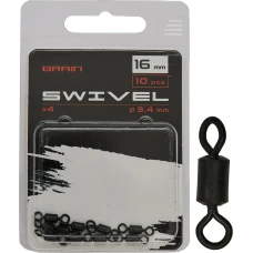 Вертлюжок Brain Swivel #4 16mm diam 3.4mm (10 шт/уп) SGCA-8008-4 Вертлюжок Brain Swivel #4 16mm diam 3.4mm (10 шт/уп) SGCA-8008-4