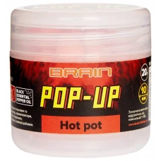 Бойли Brain Pop-Up F1 Hot pot (спеції) 12mm 15g Бойли Brain Pop-Up F1 Hot pot (спеції) 12mm 15g
