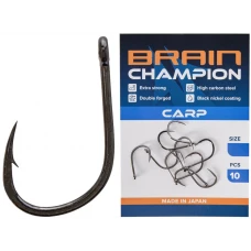 Гачок Brain Champion Carp #6 (10 шт/уп) Гачок Brain Champion Carp #6 (10 шт/уп)