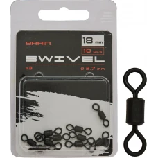 Вертлюжок Brain Swivel #3 18mm diam 3.7mm (10 шт/уп) SGCA-8008-3 Вертлюжок Brain Swivel #3 18mm diam 3.7mm (10 шт/уп) SGCA-8008-3