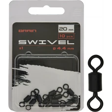 Вертлюжок Brain Swivel #1 20mm diam 4.4mm (10 шт/уп) SGCA-8008-1 Вертлюжок Brain Swivel #1 20mm diam 4.4mm (10 шт/уп) SGCA-8008-1