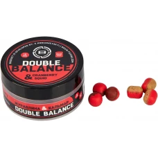 Бойли Brain Double Balance Cranberry & Squid (журавлина + кальмар) 10+8х12mm Бойли Brain Double Balance Cranberry & Squid (журавлина + кальмар) 10+8х12mm