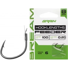 Готовий повідець Brain Bream 0.20mm