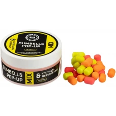 Бойли Brain Dumbells Mix Sweet Corn & Tiger Nut (кукурудза+тигровий горіх) 6*10mm 34g Бойли Brain Dumbells Mix Sweet Corn & Tiger Nut (кукурудза+тигровий горіх) 6*10mm 34g