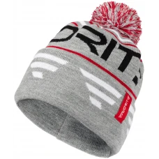 Шапка Favorite Pompon Hat 56 Gray Black Logo