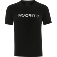 Футболка Favorite WhiteLogo L Black