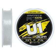 Флюорокарбон Favorite U1 FC 30m #5.0/0.37mm 20.5lb/9.31kg