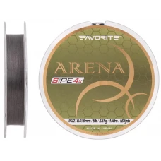 Шнур Favorite Arena PE 150м (silver gray) #0.2/0.076 mm 5lb/2.1 kg