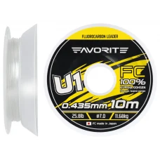 Флюорокарбон Favorite U1 FC 10m #7.0/0.435mm 25.8lb/11.68kg