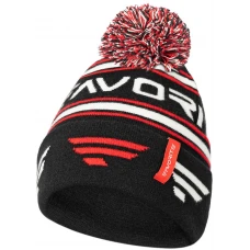 Шапка Favorite Red Pompon 58 Black