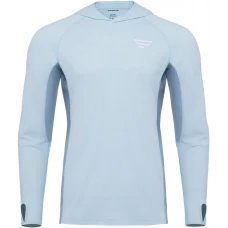 Реглан Favorite Hooded Jersey Basic L Sun protect Light Blue
