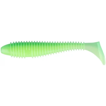 Силікон Keitech Swing Impact Fat 3.8" EA#11 Lime ChartreuseGlow (6 шт/уп)