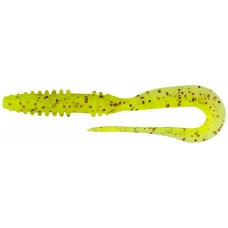 Силікон Keitech Mad Wag Slim 4.5" PAL#01 Chartreuse Red Flk (9 шт/уп)