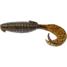 Силікон Keitech Flapper Grub 4" #101 Green Pumpkin PP. (7 шт/уп)