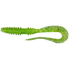 Силікон Keitech Mad Wag Mini 3.5’’ #424 Lime Chartreuse (10 шт/уп)