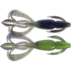 Силікон Keitech Crazy Flapper 2.4" PAL#06 Violet Lime Berry (10 шт/уп)