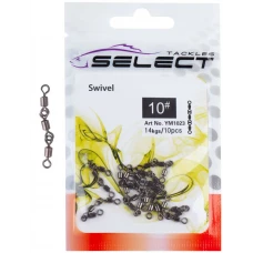 Вертлюжок Select YM1023 потрійний size 6 10 шт.