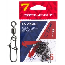 Вертлюжок з застібкою Select Basic Swivel Snap #6 (9 шт/уп)