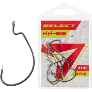 Гачок Select WH-93 #1/0 (6 шт/уп) Гачок Select WH-93 #1/0 (6 шт/уп)