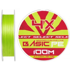 Шнур Select Basic PE Light Green 150m #2.0/0.22mm 30lb/13.6kg